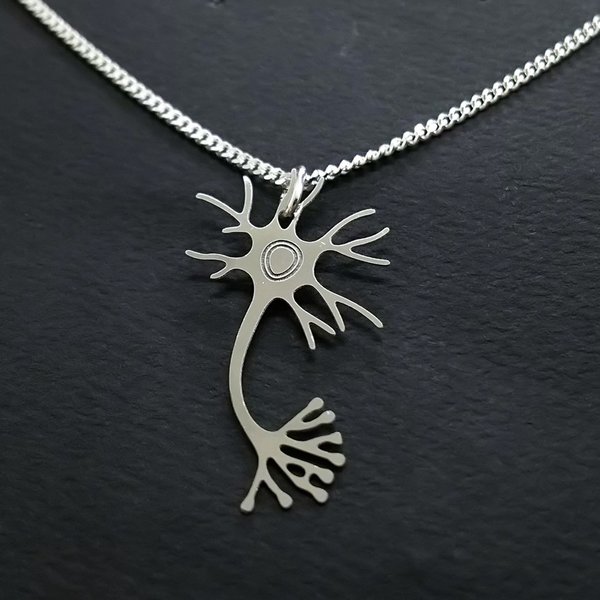 アナトミージュエリー ニューロンネックレス・シンニューロン（Thin Neuron necklace）