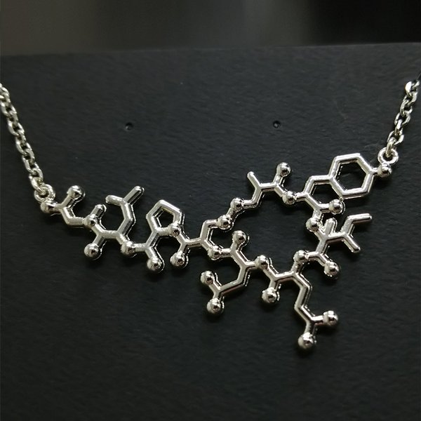 サイエンスジュエリー オキシトシンネックレス（Oxtocin necklace）