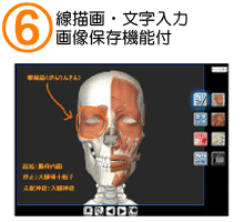 線描画、文字入力、画像保存機能付